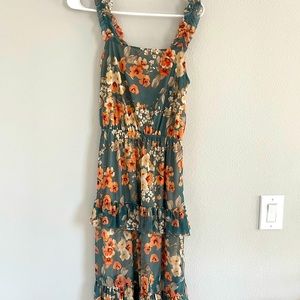 Floral size large dress